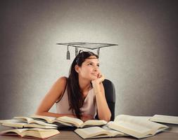 estudiante Sueños graduación foto