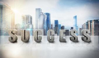 Success business view photo