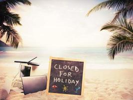 Closed for holiday photo