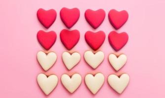 heart shaped candy photo