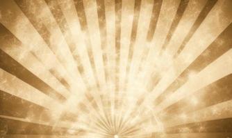 vintage sunburst background with rays photo