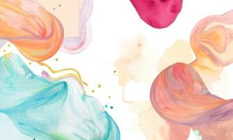 colorful watercolor drop background photo