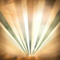 vintage sunburst background with rays photo