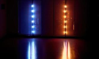 lights in the empty rooms photo