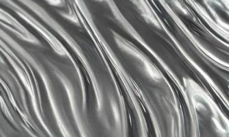 silver flowing fluid background photo