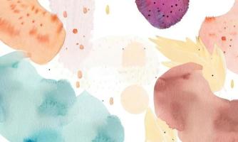 colorful watercolor drop background photo