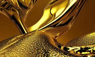 gold flow background photo