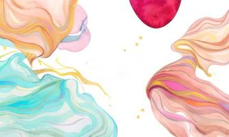 colorful watercolor drop background photo