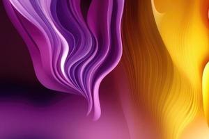 colorful abstract wavy background photo