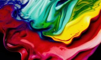 3d colorful abstract background photo