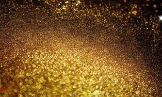 golden sparkles background photo