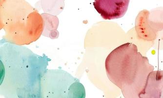 colorful watercolor drop background photo