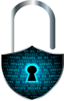 Modern Technology Padlock Crop-out png