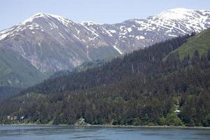 Spring In Alaska And Juneau Mountain photo