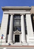 norfolk céntrico histórico edificio con columnas foto