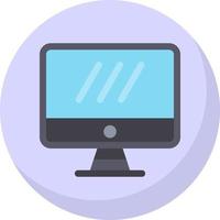 Monitor Screen Vector Icon Design