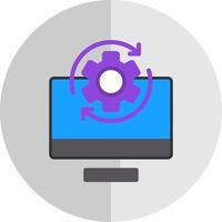 Operational SYstem Vector Icon Design