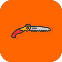 Sawing Vector Icon Design
