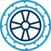 Wheel Vector Icon Design