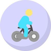 Cycling Vector Icon Design