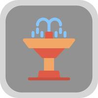 Fountain Vector Icon Design