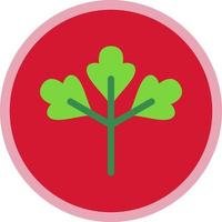 diseño de icono de vector de cilantro