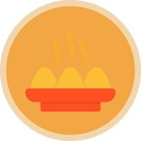 diseño de icono de vector de coxinha