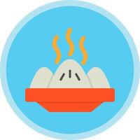 diseño de icono de vector de dim sum