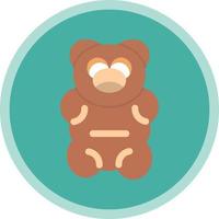 Gummy Bear Vector Icon Design