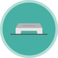 Aerobics Stand Vector Icon Design