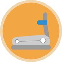 Treadmill Vector Icon Design