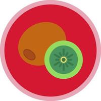 diseño de icono de vector de kiwi