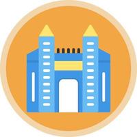 Ishtar Gate Vector Icon Design