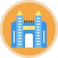 Ishtar Gate Vector Icon Design