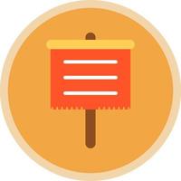Vexillum Vector Icon Design