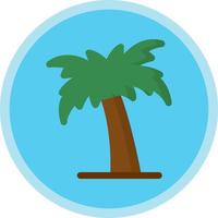 diseño de icono de vector de árbol de dubai