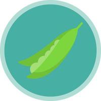 Peas Vector Icon Design