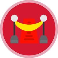 diseño de icono de vector de alfombra roja