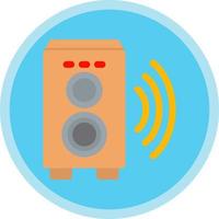 diseño de icono de vector de altavoz