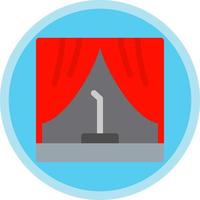 Stage Vector Icon Design