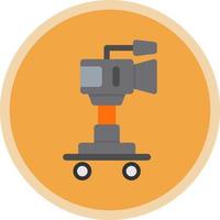 Camera Dolly Vector Icon Design