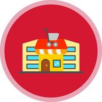 diseño de icono de vector de centro comercial