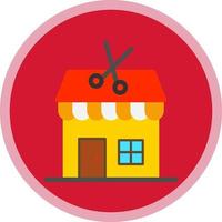 Barber Shop Vector Icon Design