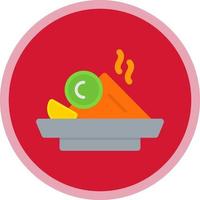 Nasi Goreng Vector Icon Design