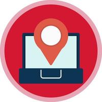 Scanning Location Vector Icon Design