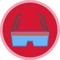 3d Glasses Vector Icon Design