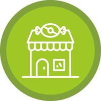 Candy Shop Vector Icon Design