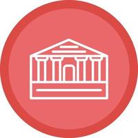 Parthenon Vector Icon Design