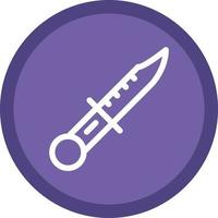 Dagger Vector Icon Design