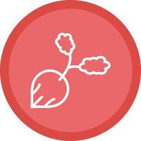 Radish Vector Icon Design